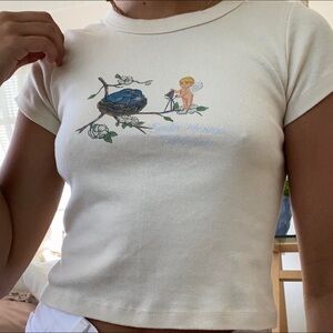 Brandy Melville Cherub Baby Tee “Santa Monica, California”!